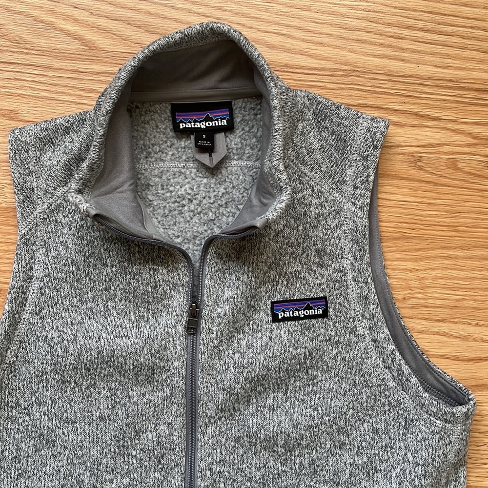 Women’s Patagonia Better Sweater Fleece Vest in Birch White